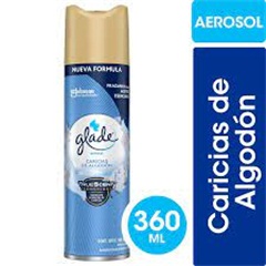 GLADE DES. AMB. CARICIAS DE ALGODON AEROSOL