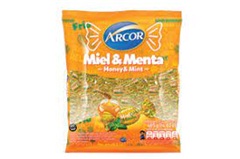 ARCOR CARAMELOS MIEL & MENTA