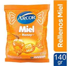 ARCOR CARAMELO MIEL
