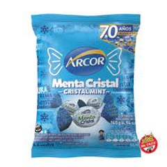 ARCOR MENTA CRIS CARAMELOS MENTA CRISTAL