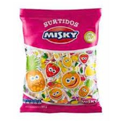 CARAMELO MASTICABLE MISKY SURTIDOS
