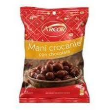 MANI CROC.ARCOR C/CHOCOLATE 100G