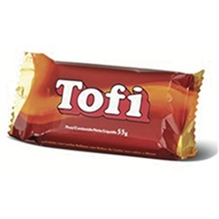 TOFI CHOCOLATE RELLENO.DULCE.LECHE 55G