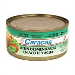 ATUN CARACAS DESM.ACEITE 170G