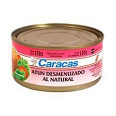 ATUN CARARCAS DESM.NATURAL 170G