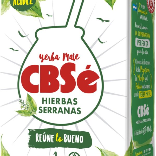 CBSE YERBA MATE HIERBAS SERRANAS