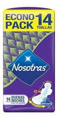 NOSOTRAS B.NOCHE TOA.FEM.NOCTURA SUAVE 14UN