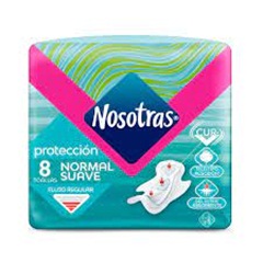 NOSOTRAS NORM.SU TOALLA FEMEN.NORM.SUAVE 8UN