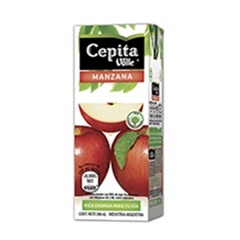 CEPITA JUGO SABOR MANZANA TETRA BRIK 200 ML