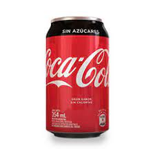 COCA COLA ZERO LATA 354ML