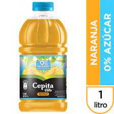 CEPITA JUGO 0% NARANJA BOT. 1L