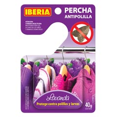 IBERIA LAVANDA PERCHA ANTIPOLILLA 40G