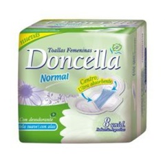 T.FEM.DONCELLA NORMAL SUAVE C/A.C/PERF. 8UN