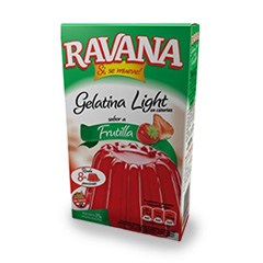 GELAT. RAVANA LIGHT FRUTILLA
