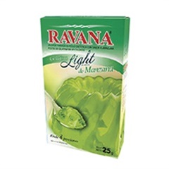 GELAT. RAVANA LIGHT MANZANA