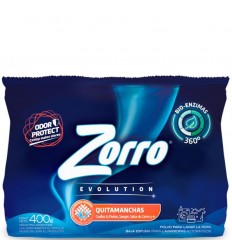ZORRO JAB. PVO. EVOLUTION QUITAMANCHAS 400G.