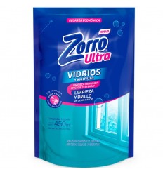ZORRO ULTRA LIMP. LIQUIDO VIDRIOS Y MULT. D. PAC
