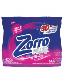 ZORRO PLUS JAB. PVO. LAV. MATIC 400G