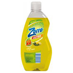 DET.ZORRO ULT.LIMON-TE VERDE 300ML
