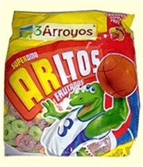 ARITOS 3ARRYOS FRUTADOS 160G