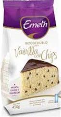 BIZCOCH.EMETH VAINILLA C/CHIPS 450G