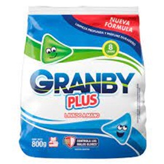 GRANBY PLUS JAB. PVO. LAVADO A MANO 800G