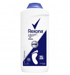 REXONA EFFICIENT ORIGINAL TALCO P/PIES 200G.