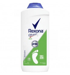 REXONA EFFICIENT TALCO DESOD. P/PIES FRESH
