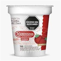 L.SERENISIMA CLAS.YOG.FRUTILLA POTE