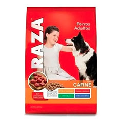 RAZA PERROS ADULTOS CARNE 1.5KG