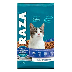 RAZA GATOS PESCADO 1KG