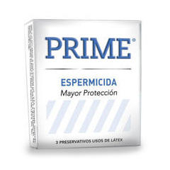 PRESERV.PRIME ESPERMICIDA 3UN