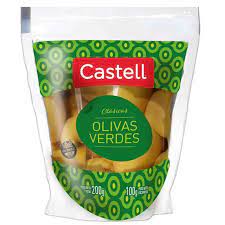 CASTELL ACEITUNA VERDES SACHET 200G