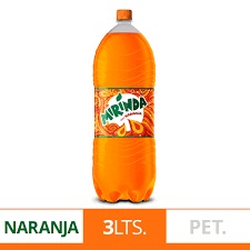 MIRINDA NARANJA 3L