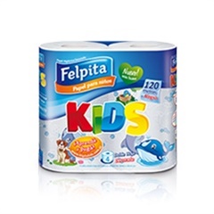 PAP.HIG.FELPITA KIDS DOB.HOJA 30MET. 4UN