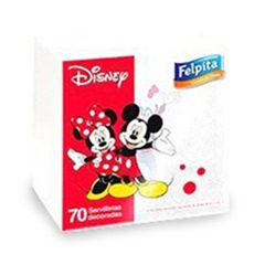 FELPITA DISNEY SERVILLETA 70UN