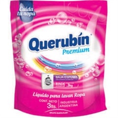 LIQ. LAV. QUERUBIN BAJA ESPUMA D. PACK