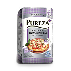 PUREZA HARINA P/PIZZAS CASERAS