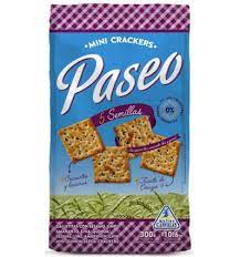 PASEO 5 SEMILLAS GALLE. MINI CRACKERS 300G