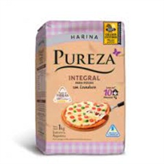 HARINA PUREZA PIZZAS INTEGRAL 1KG