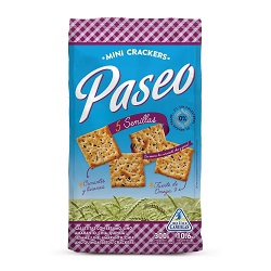 PASEO GALLET. CRACKERS 5 SEMILLAS 250G