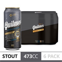 QUILMES STOU PACK CERVEZA NEGRA LATA 6*473ML