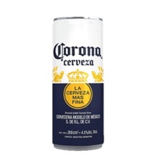 CORONA CERVEZA FINA MINI LATA