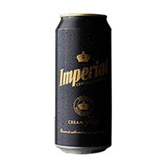 CERV. IMPERIAL CREAM STOUT LATA