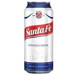 SANTA FE CERVEZA RUBIA LATA