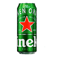 HEINEKEN CERVEZA PREMIUM LATON 710CC