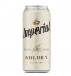 IMPERIAL GOLDEN CERVEZA RUBIA LEGERA LATA 473CC