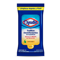 AYUDIN TOA.LIMO. TOALLITAS DESINFECT.SUPER 24UN
