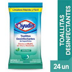 AYUDIN AROMA FRESCO TOALLITAS DESINF. *24