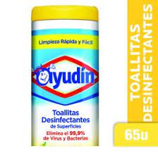 AYUDIN TOALLITAS DESINF. AROMA LIMON TARRO